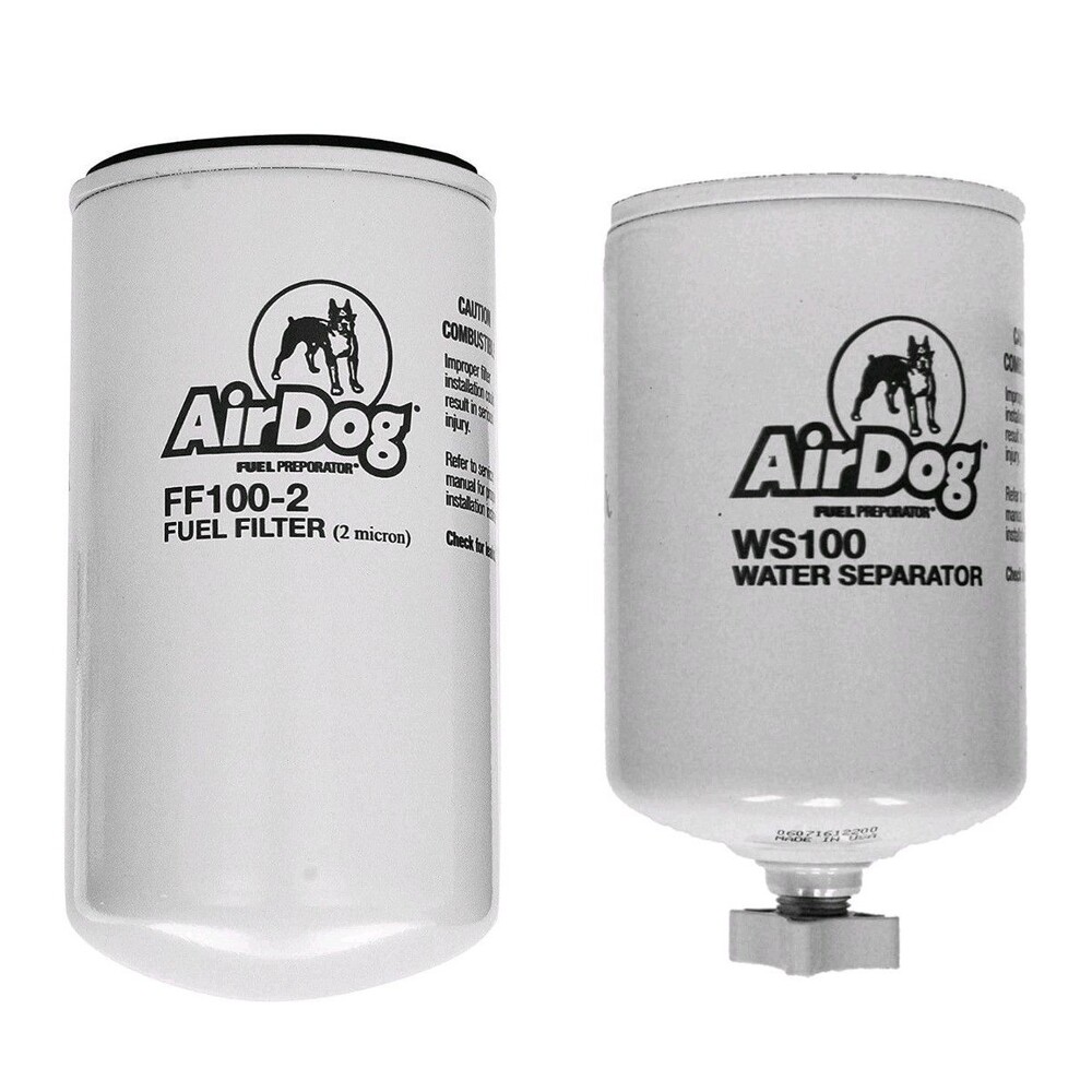 AirDog Pre-Filter WS100 and Fuel Filter FF100-2 Combo Pack